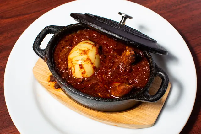 Doro Wat — Ethiopian chicken stew with berbere at Gojo Winnipeg